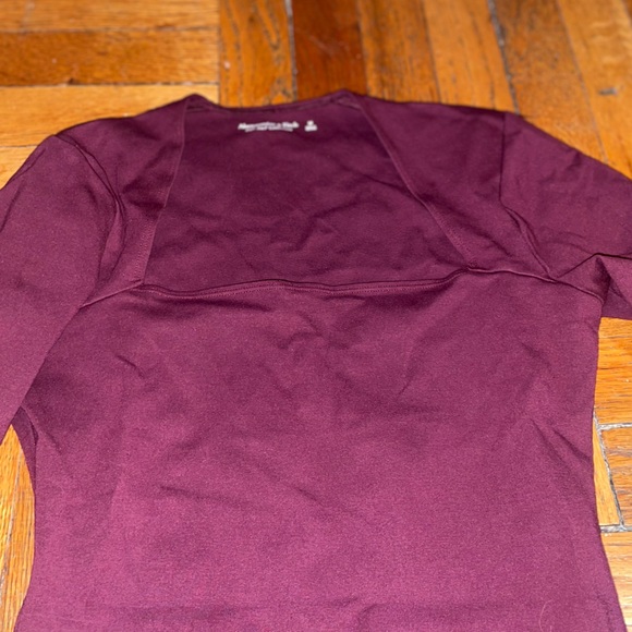 Abercrombie & Fitch Burgundy Bodysuit - Picture 3 of 3